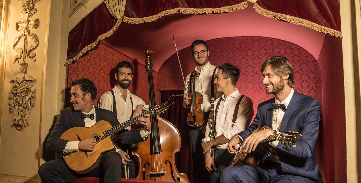 FOUR ON SIX - THE CRAZIEST JAZZ MANOUCHE BAND FROM ITALY - Teatro di Lonigo